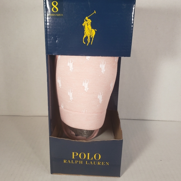 NWT Women's Ralph Lauren Polo Logo Closed Toe Scuff Slippers - Picture 3 of 6